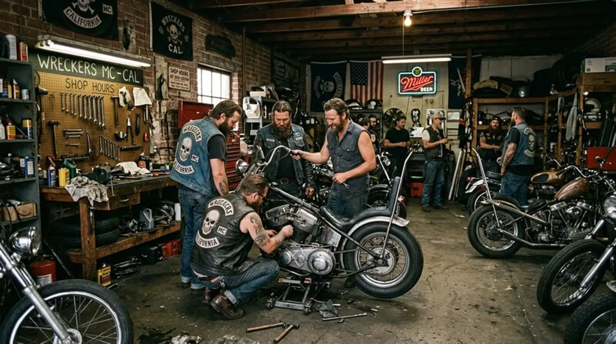 Hells Angels & fr&uuml;hes Methamphetamin