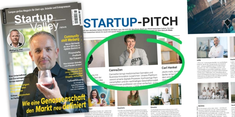 Gründer Interview im Startup Valley: Seed-Funding, Cannabis & Business Talk