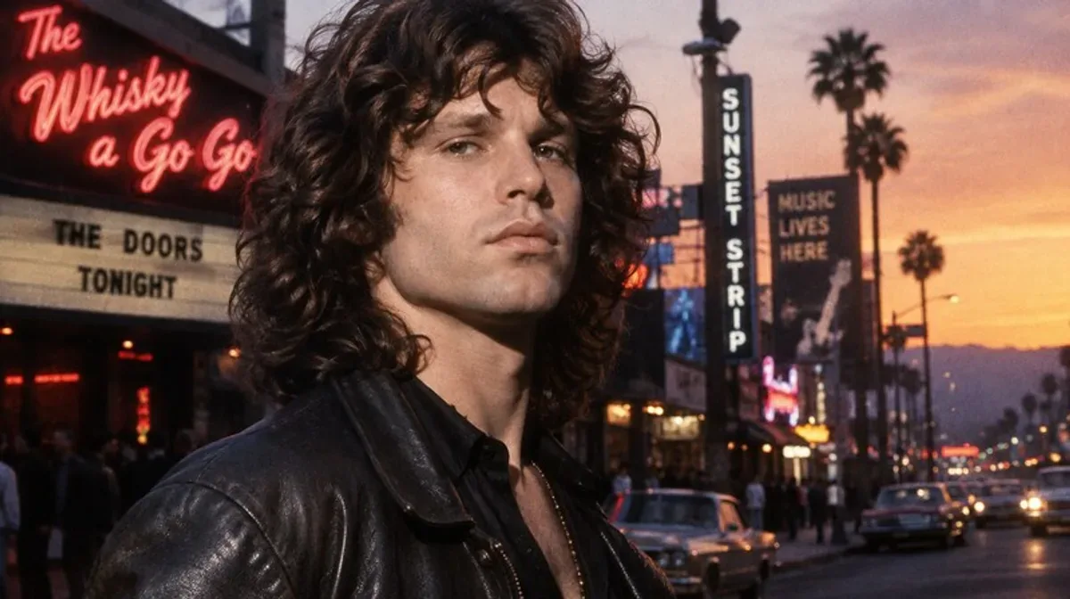 Jim Morrison & der Sunset Strip