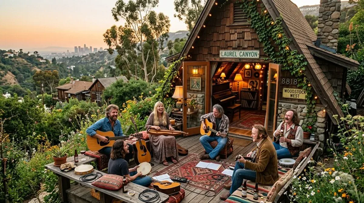 Laurel Canyon: Musiker, Hippies und Drogenkultur in den Hollywood Hills