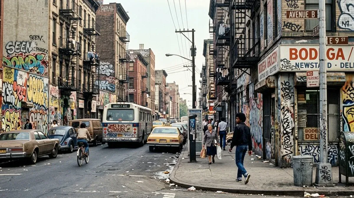 New Yorks Alphabet City in den 1980ern
