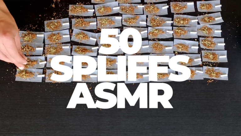 Cannabis ASMR: 50 Joints, Papier Sound und 36 Minuten Zen!