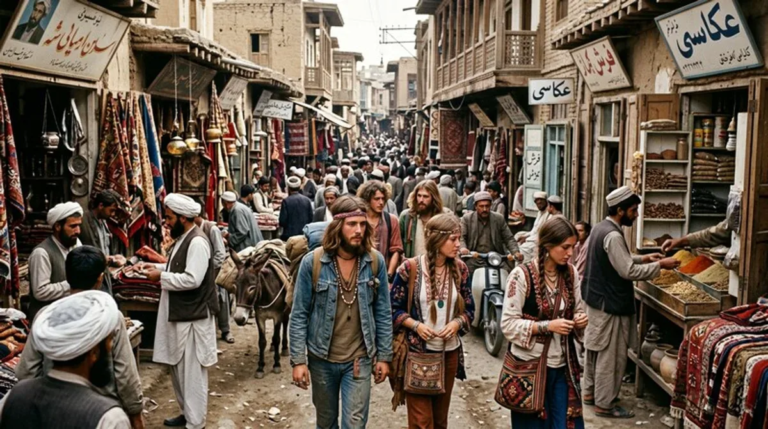 Kabul vor dem Krieg: Die legendäre Zwischenstation des Hippie-Trails