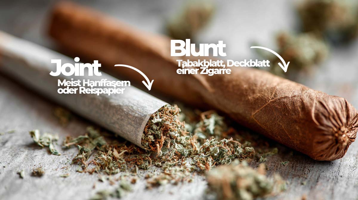 Spliff, Joint & Blunt: Unterschied, Wirkung & was ist stärker?