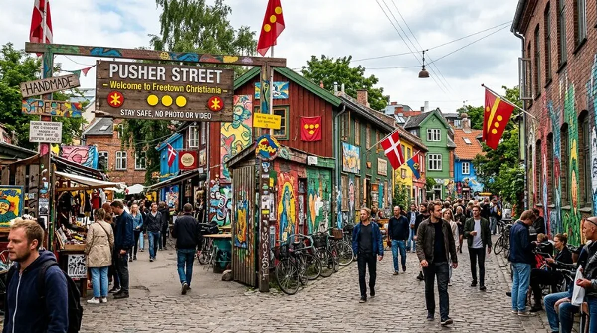 Christiania: Die Freistadt, die dem Staat den Krieg um Pusher Street lieferte