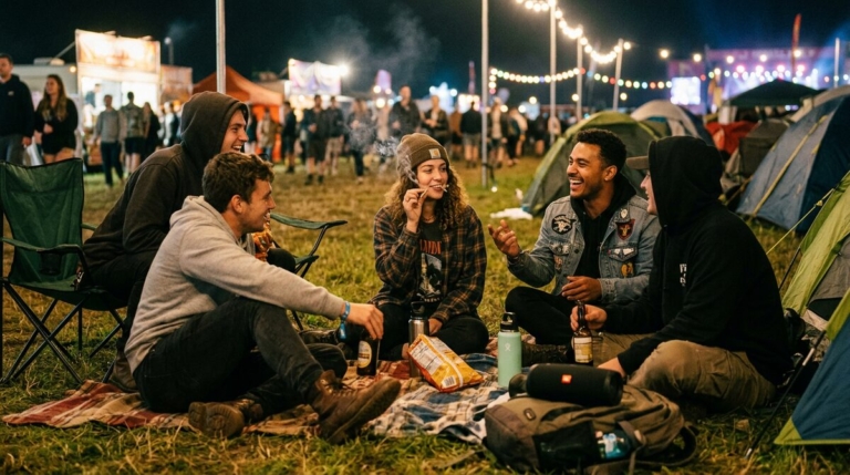 Kiffer Camping: die besten Spots & was ist legal?