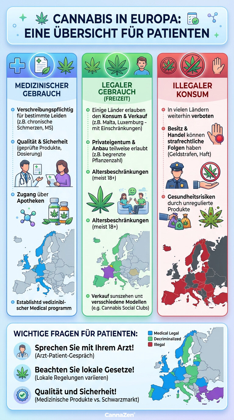 Cannabis Europa Uebersicht Patienten Medizinisch Legal Illeg Cannabis Europa Uebersicht Patienten Medizinisch Legal Illeg