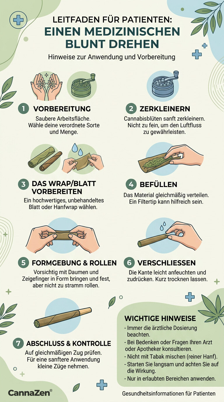 Medizinischer Blunt Drehen Anleitung Patienten Medizinischer Blunt Drehen Anleitung Patienten
