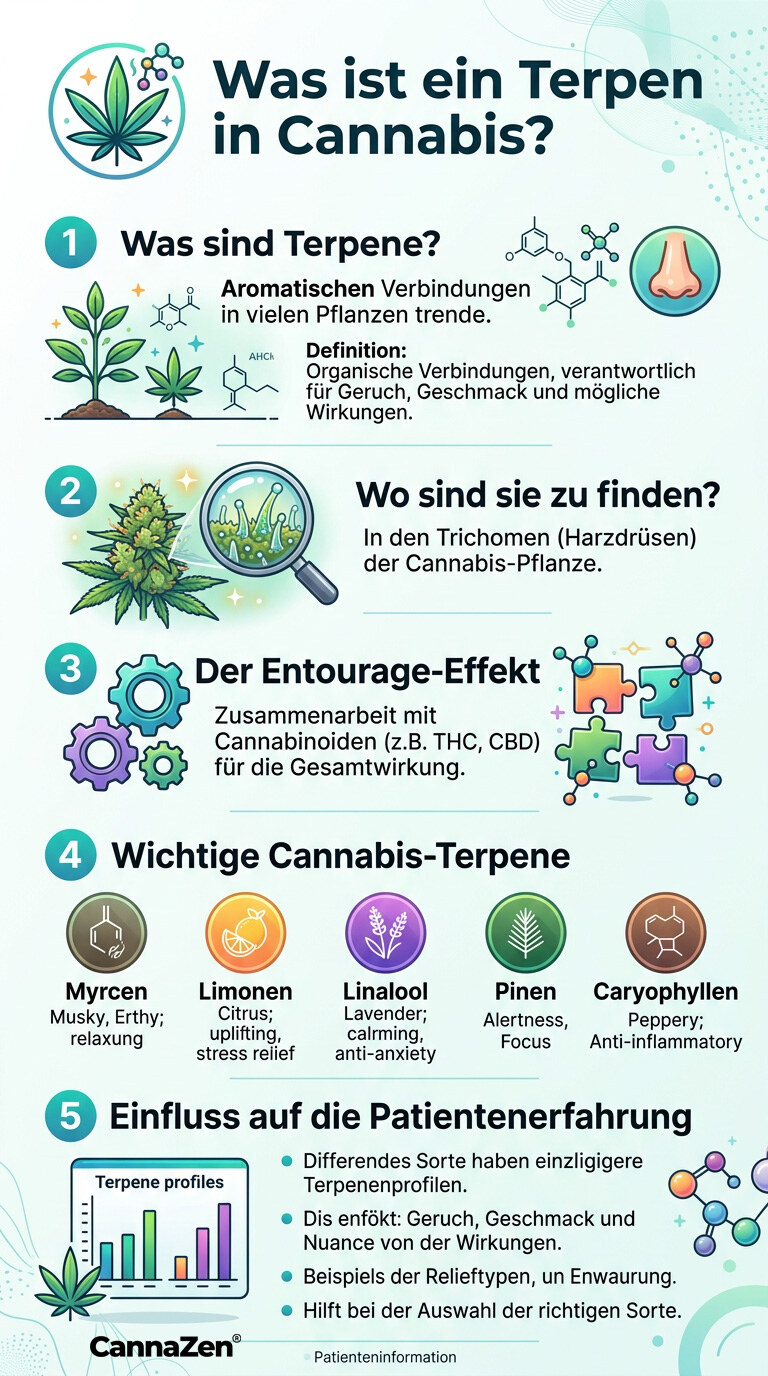 Terpene Cannabis Wirkung Entourage Effekt
