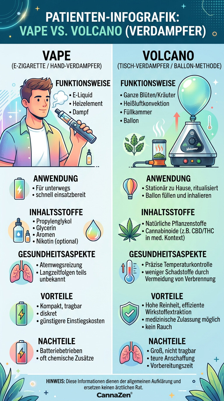 Vape Vs Volcano Verdampfer Patienten Vape Vs Volcano Verdampfer Patienten